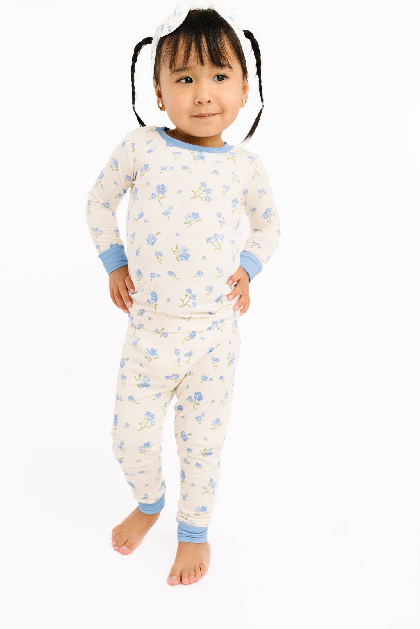 Blue Blooms Bamboo Set: 5T