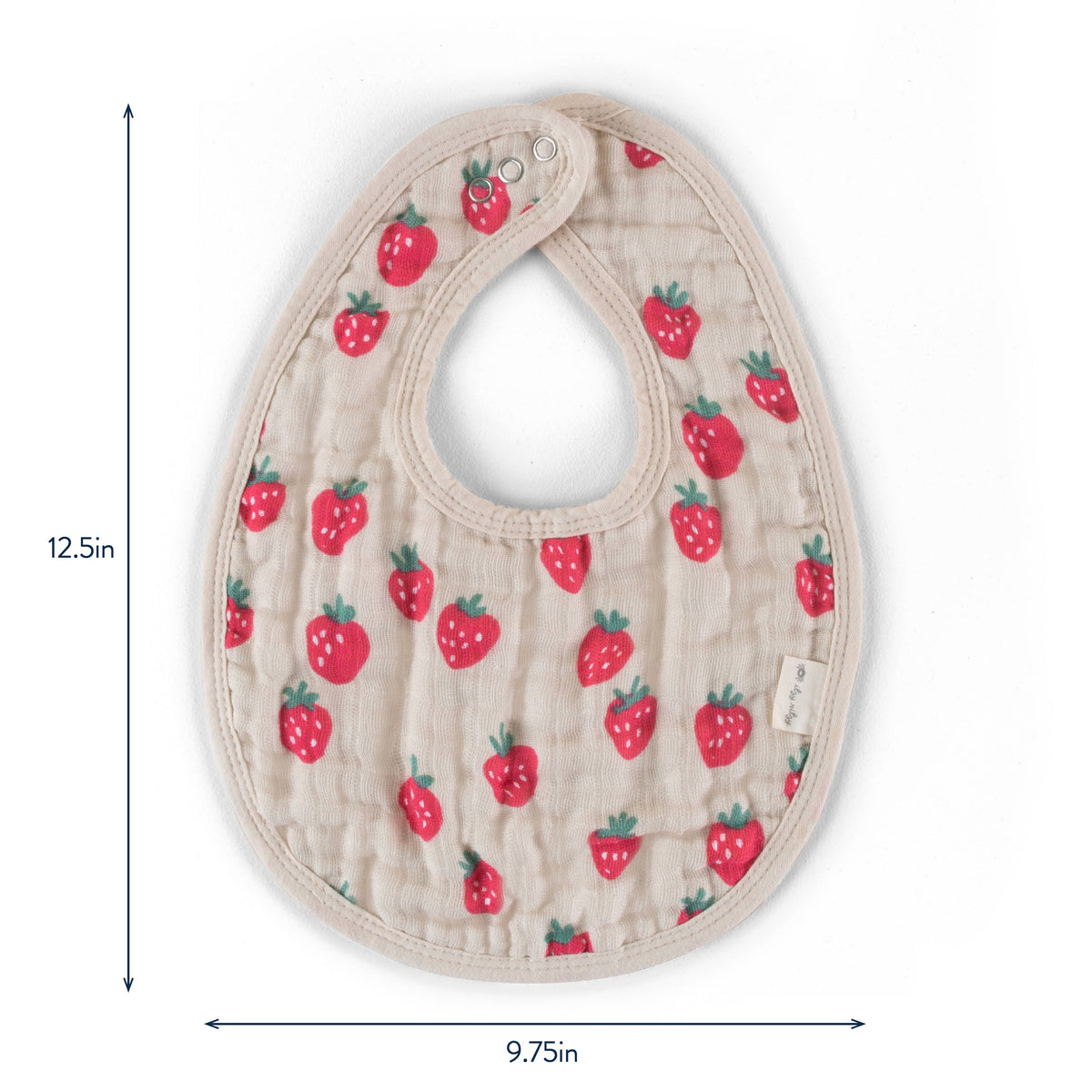 Itzy Bibs™ - 3-Pack: Strawberries + Cream
