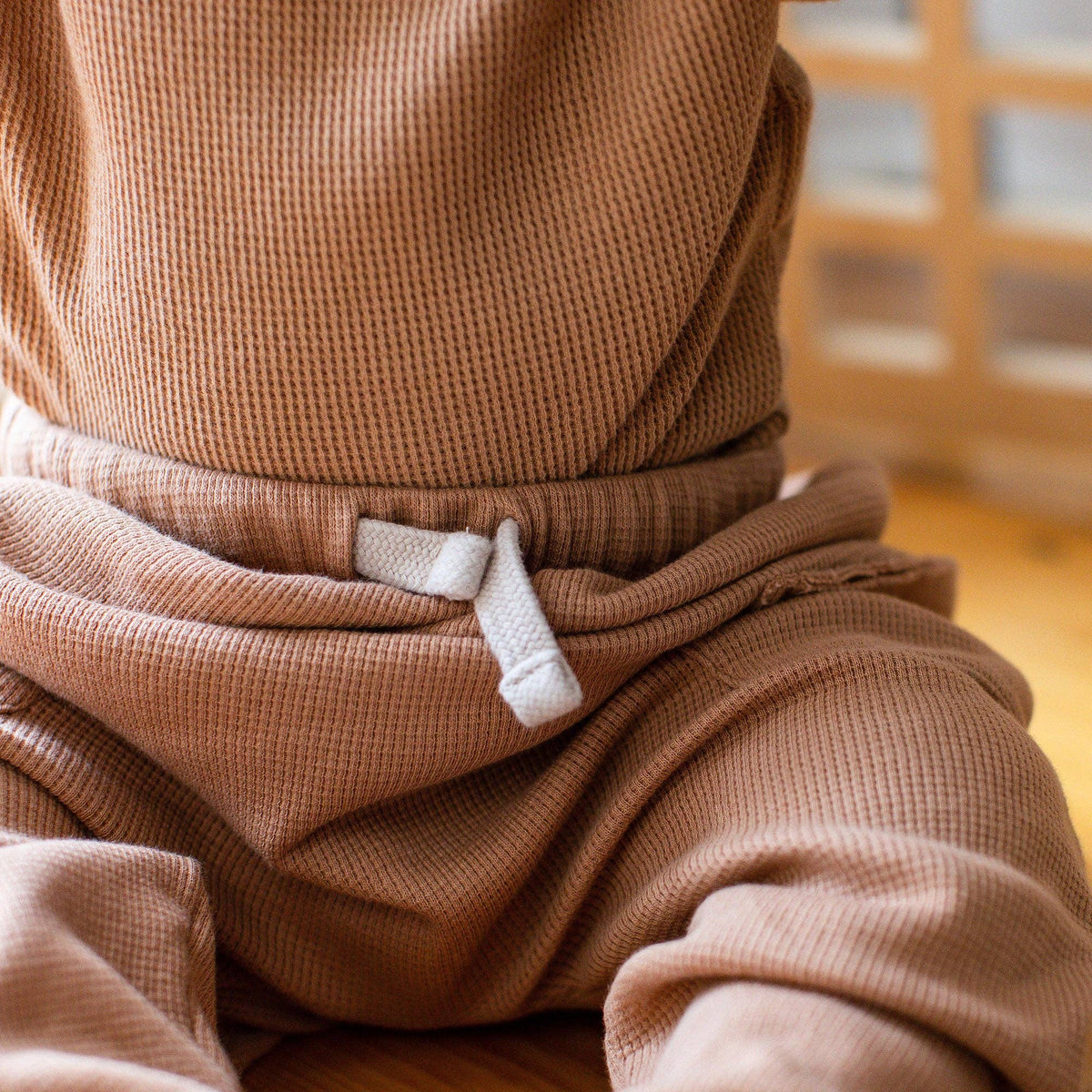 Waffle Thermal Pant with Side Pockets