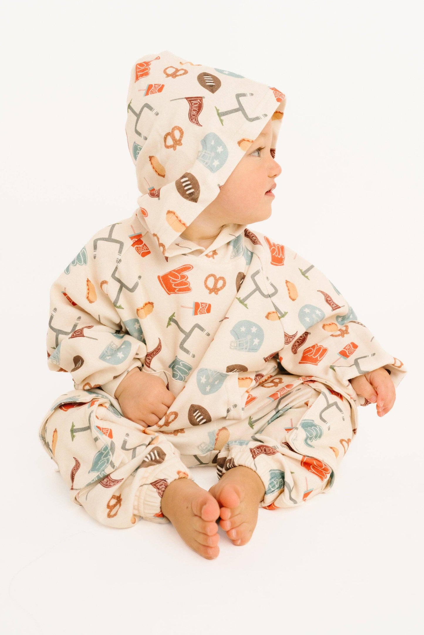 Touchdown Time Cargo Hoodie Set