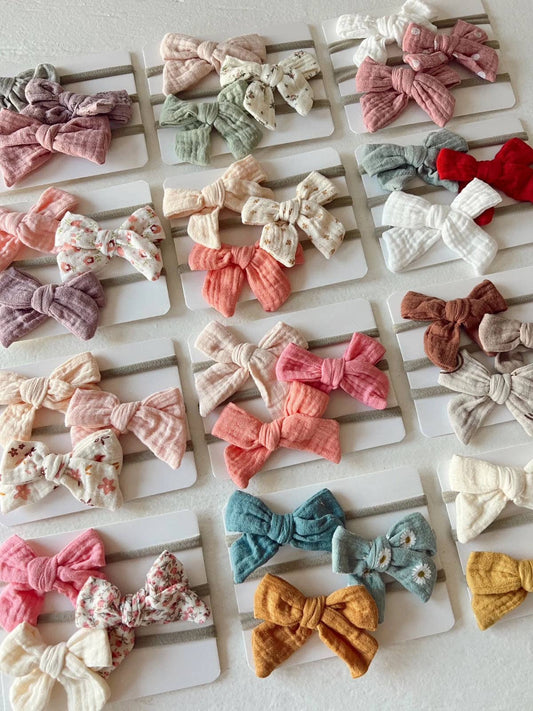 3-Pack Nylon Bows, Stella