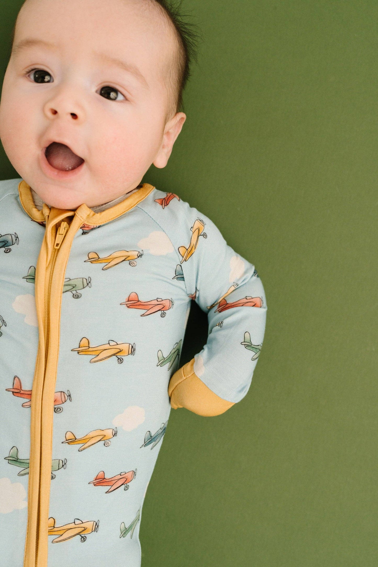 Pilot Pals Bamboo Sleeper: 6-12M