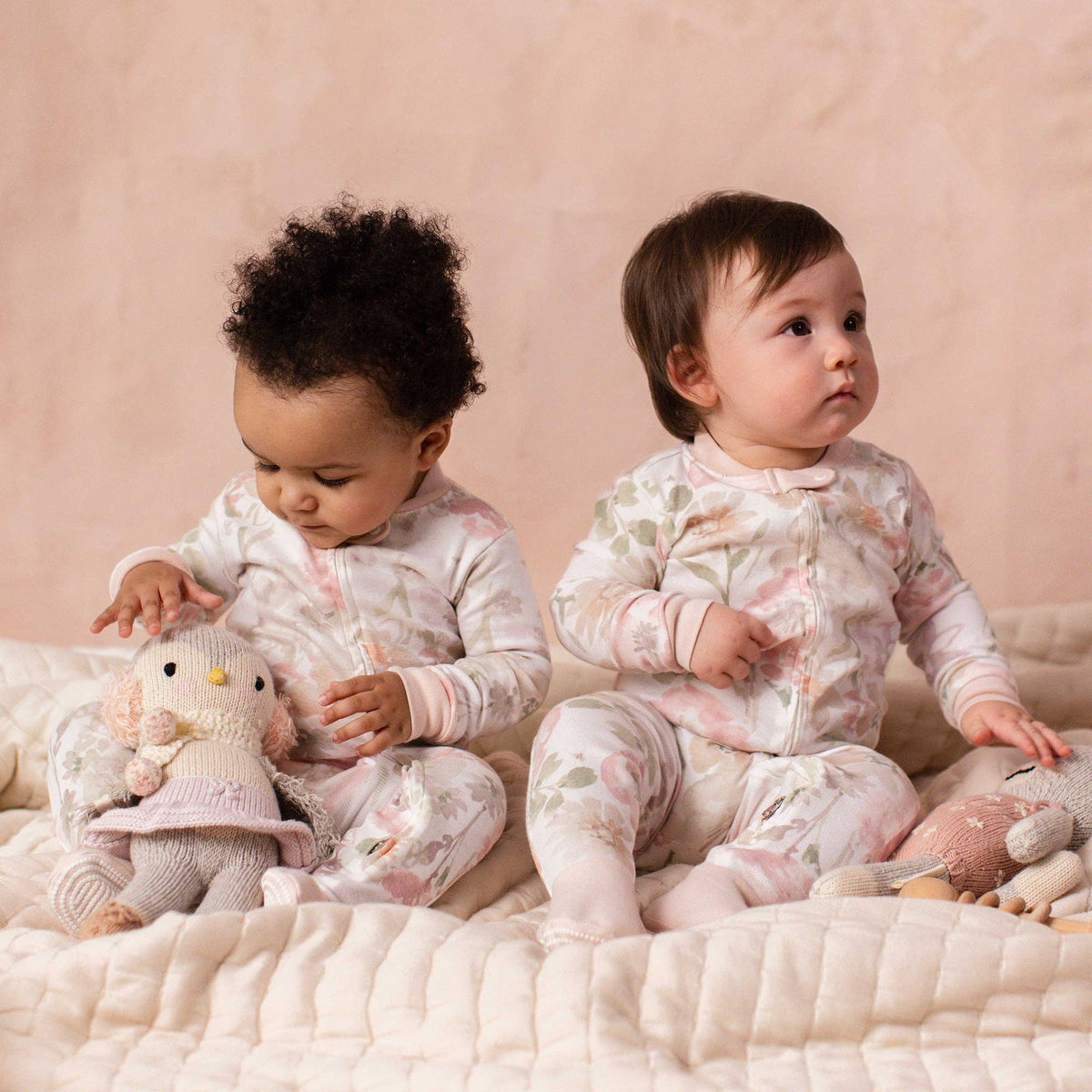 Flower Meadow Organic Cotton Sleep & Play