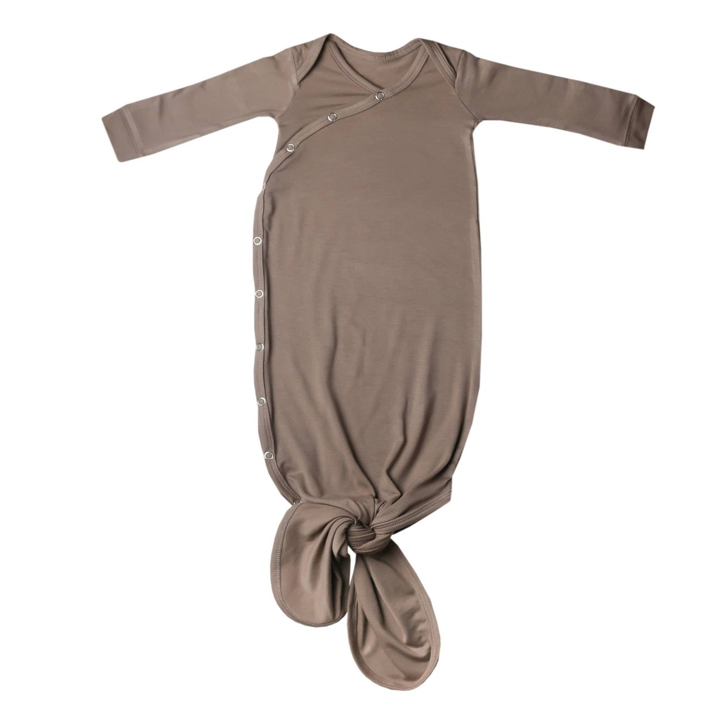Newborn Knotted Gown - Gobi
